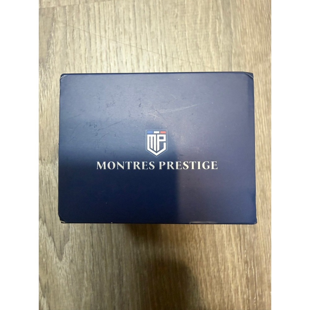Montres Prestige x Invicta MPW-0244 Men's 45mm Silver Quartz Watch NEW in BOX